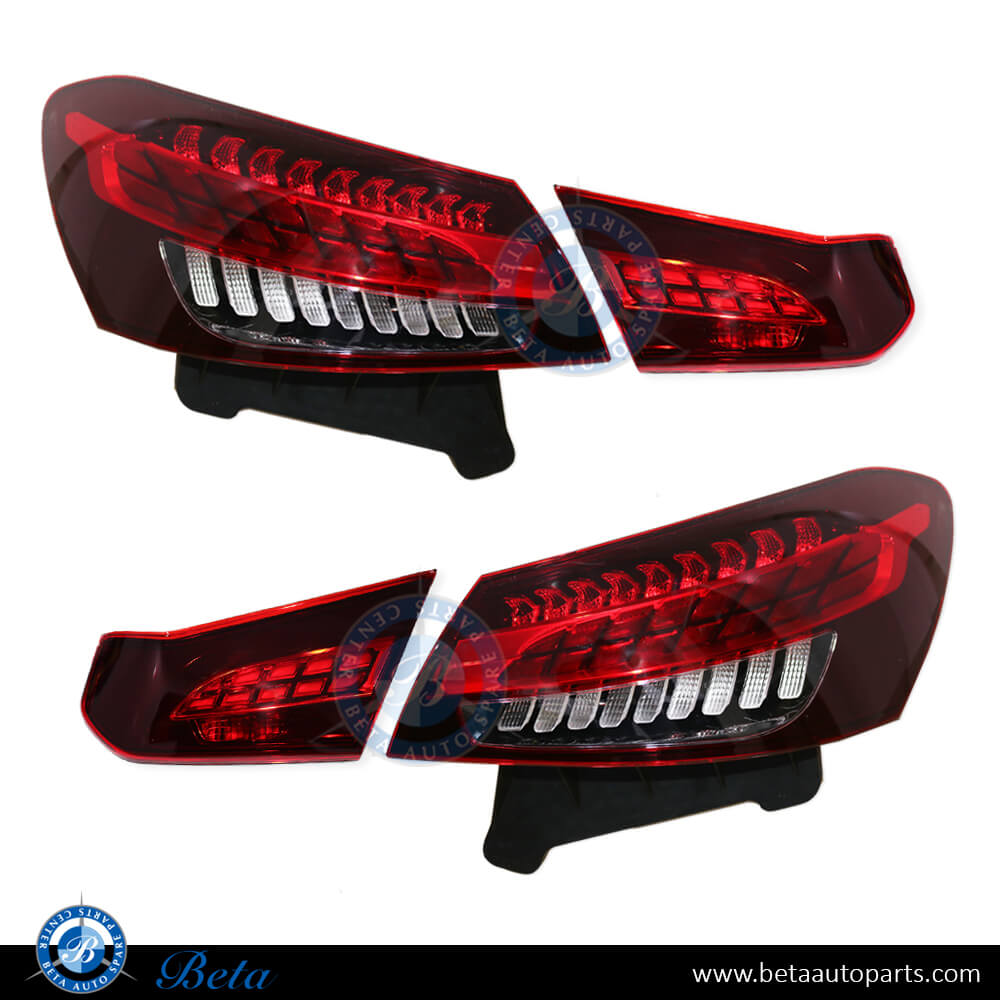 Tail Lamp LED Set for Mercedes E-Class W213 2021-Up models, Part Number 2139065109/ 2139065209 / 2139068305 / 2139068405 Tail Lamp LED Set for Mercedes E-Class W213 2021-Up models, Part Number 2139065109/ 2139065209 / 2139068305 / 2139068405